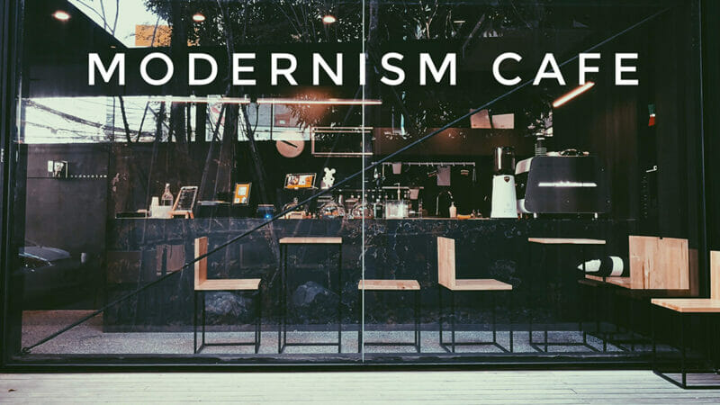 Modernism Cafe คาเฟ่ย่านสุทธิสาร มุมกาแฟในทำเลเสมือนพื้นที่ส่วนตัว