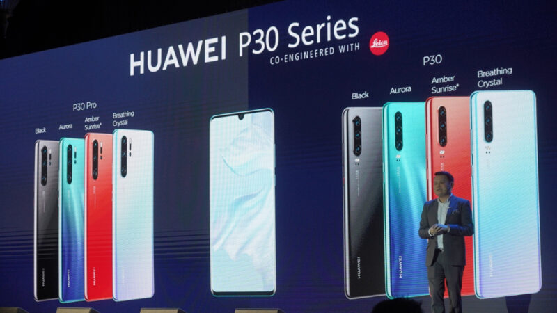 Huawei P30 ราคาไทย เริ่มต้น 10,990 บาท รุ่น P30 Pro ราคา 31,990 บาท