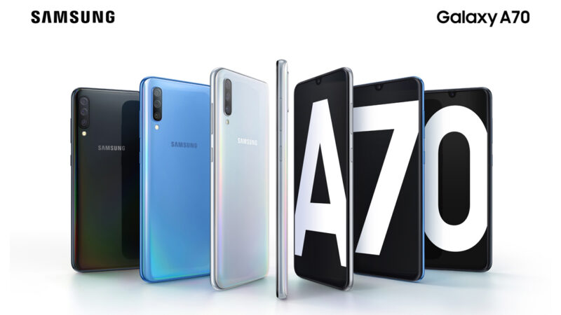 Samsung Galaxy A70 เปิดราคาที่ 15,990 บาท จอง 26 เม.ษ. – 5 พ.ค. 2562