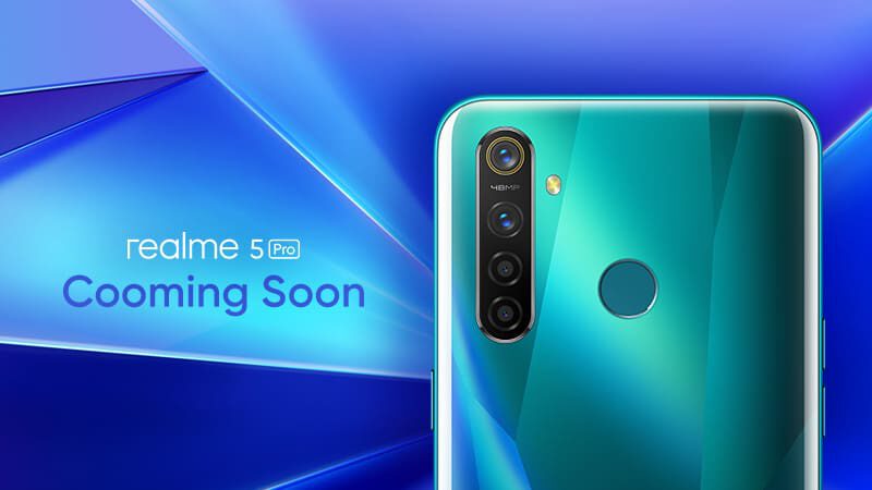 realme 5 Pro กล้องหลัง 4 ตัว ความละเอียด 48MP ยืนยันเตรียมเข้าไทย