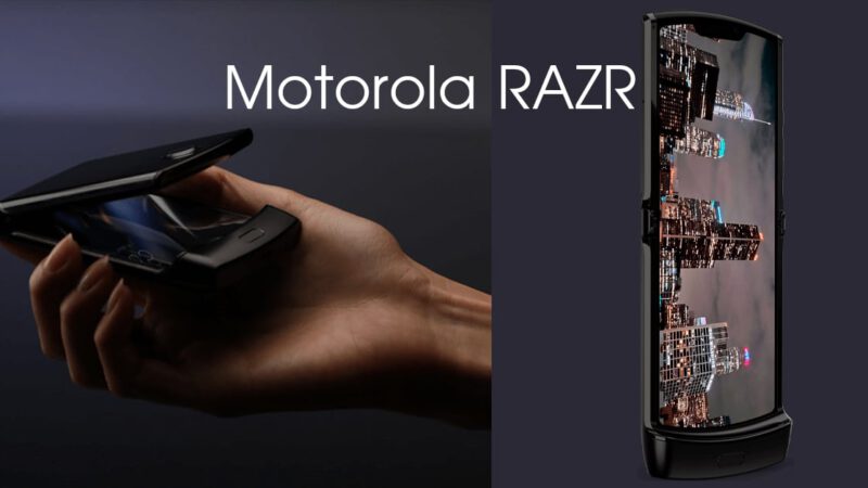 คิดถึงทรงนี้ ภาพแรก Motorola RAZR รุ่นคลาสสิค ในแบบจอพับได้