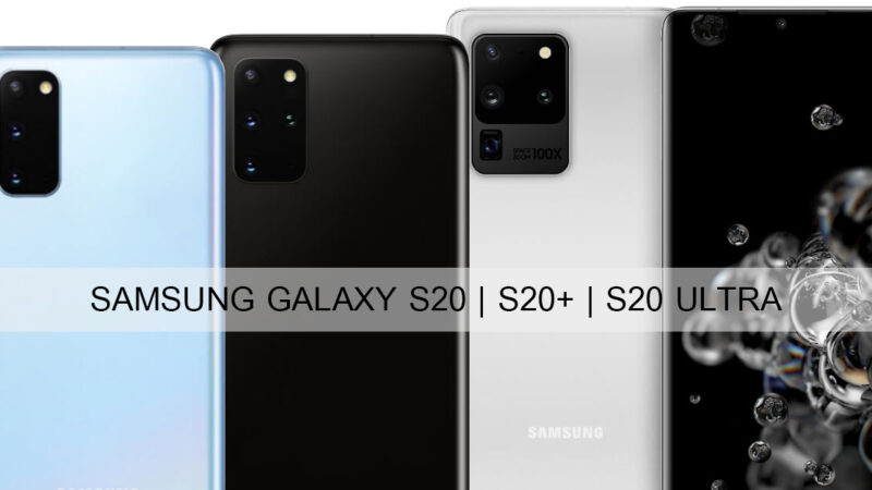 ภาพเรนเดอร์ Samsung Galaxy S20 ทุกรุ่น ก่อนเปิดตัว พร้อมเคสแบบต่างๆ