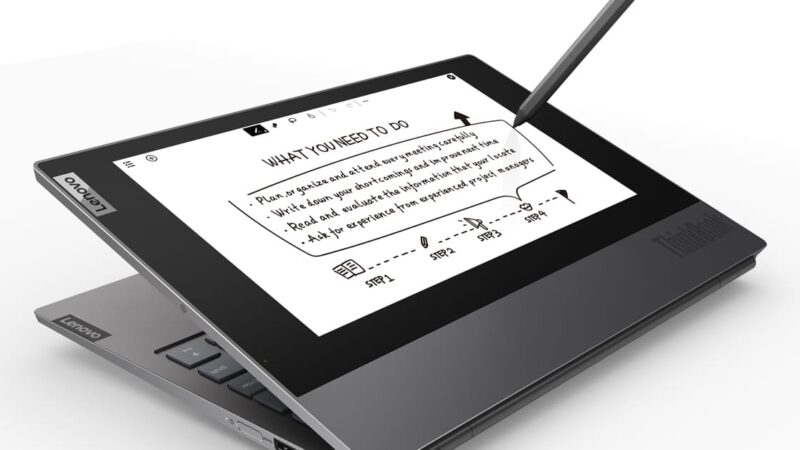 ThinkBook Plus ใหม่ล่าสุด จากเลอโนโว เพื่อการทำงาน พร้อมจอแสดงผล e-Ink