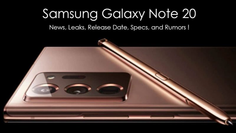 Galaxy Note 20 มีอะไรใหม่ เมื่อซัมซุงเตรียมเปิดตัว 5 ส.ค. 2020