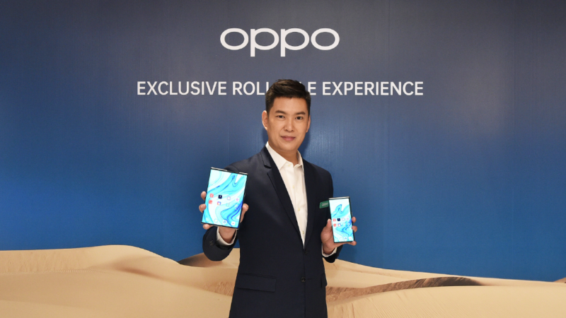 ครั้งแรกในไทย! ออปโป้ เผยนวัตกรรมฉีกทุกกฎของสมาร์ทโฟน “OPPO X 2021 Rollable Concept Handset” พร้อมเทคโนโลยีแสดงสีล่าสุดที่สมจริงและคมชัดกว่าที่เคย