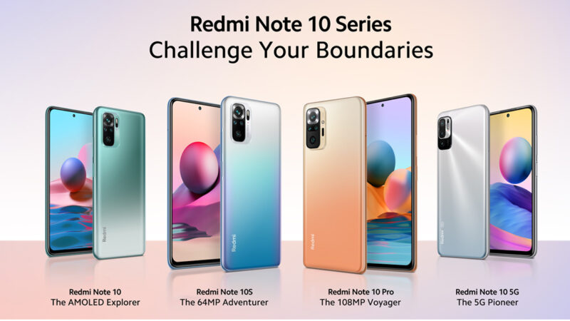 ท้าทายทุกข้อจำกัดของคุณไปกับ Redmi Note 10 Series ใหม่ล่าสุด