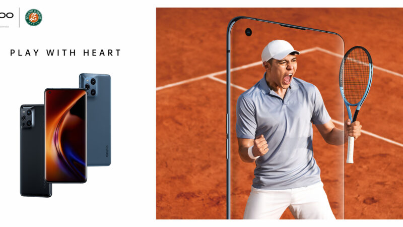 OPPO เฉลิมฉลอง เนื่องในโอกาส 3 ปีแห่งความสำเร็จ ในการร่วมมือกับ Roland-Garros