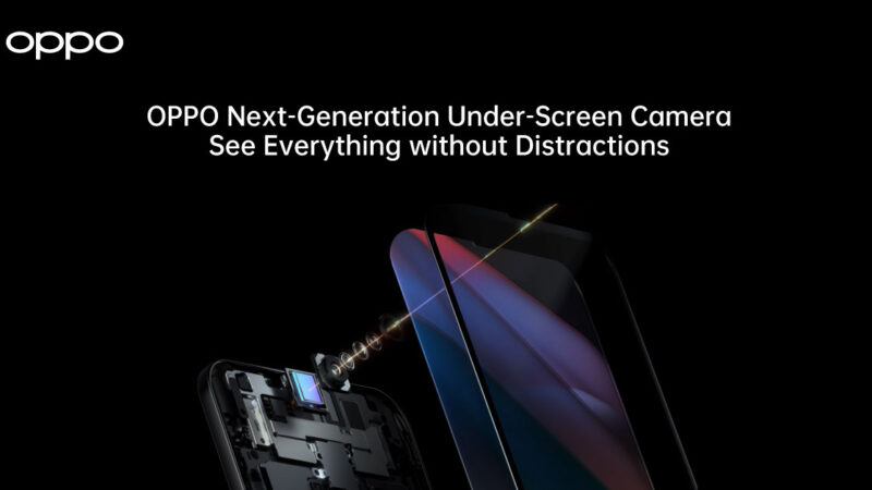 OPPO เปิดตัวเทคโนโลยี Under-Screen Camera รุ่นใหม่ พร้อมเพลิดเพลินไปกับประสบการณ์แบบเต็มจอ