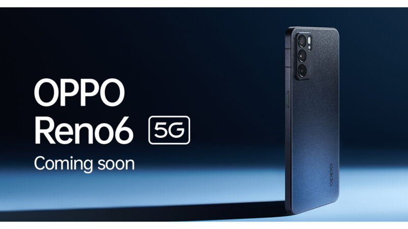 OPPO คอนเฟิร์ม! เตรียมพบกับ OPPO Reno6 5G รุ่นล่าสุด กับฟีเจอร์ Bokeh Flare Portrait Video ให้วิดีโอพอร์ตเทรตล้ำไปอีกขั้น สวยทุกอารมณ์ เร็วๆ นี้