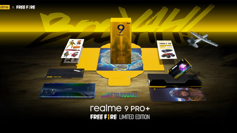 เปิดตัว realme 9 Pro+ Free Fire Limited Edition ครั้งแรกในไทย 8+128GB ราคา 12,499 บาท