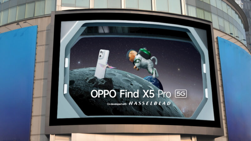 OPPO เนรมิตแมวน้อยทะยานสู่โลกอวกาศแบบ 3 มิติตอกย้ำดีไซน์อันล้ำสมัยพร้อมความร่วมมือกับแบรนด์กล้องระดับโลก Hasselblad