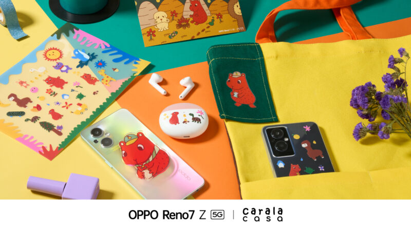 OPPO จับมือ Carala Casa ปล่อยคอลเลกชั่นพิเศษ OPPO Reno7 Z 5G X Carala Casa The Cutest Box เติมความน่ารักให้สมาร์ตโฟนถ่ายพอร์ตเทรตสวย