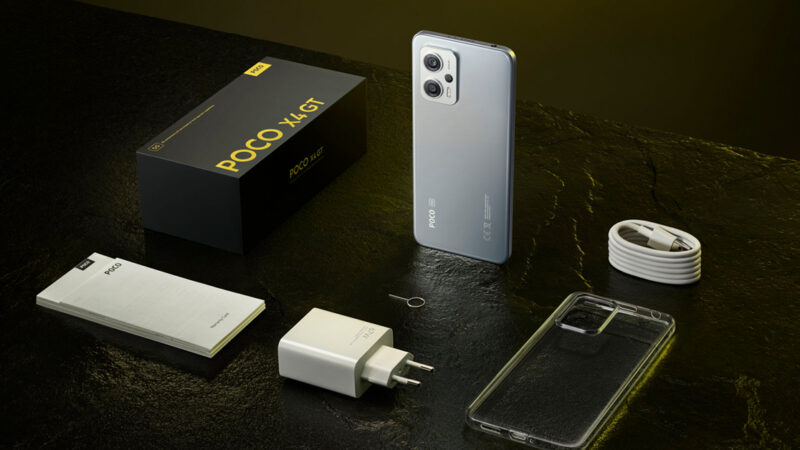 POCO X4 GT เปิดจองแล้วตั้งแต่วันนี้ – 15 ก.ค. 65 ราคาเริ่มต้น 9,990 บาท