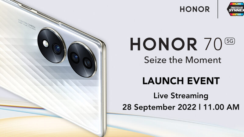 HONOR เตรียมเปิดตัว HONOR 70 ในไทย พร้อมแท็บเล็ตและสมาร์ทแบนด์