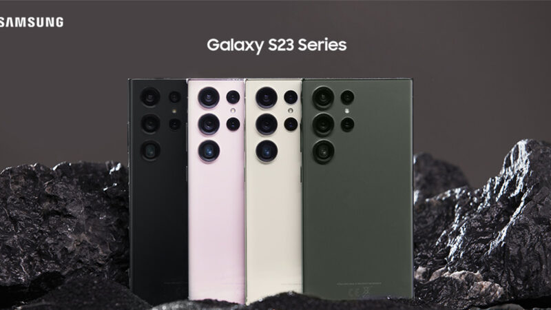 Galaxy S23 series เฉดสีที่ Inspired by Nature แรงบันดาลใจ 4 สีสันแห่งธรรมชาติ