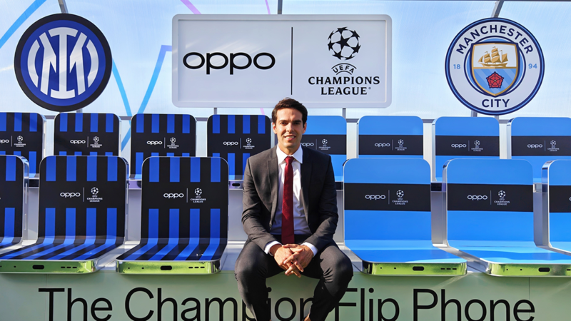 OPPO และแบรนด์แอมบาสเดอร์ระดับโลก Kaká สร้างแรงบันดาลใจ จุดประกายปาฏิหาริย์ด้วยที่สุดของประสบการณ์ ในนัดชิงชนะเลิศ UEFA Champions League ปี 2023