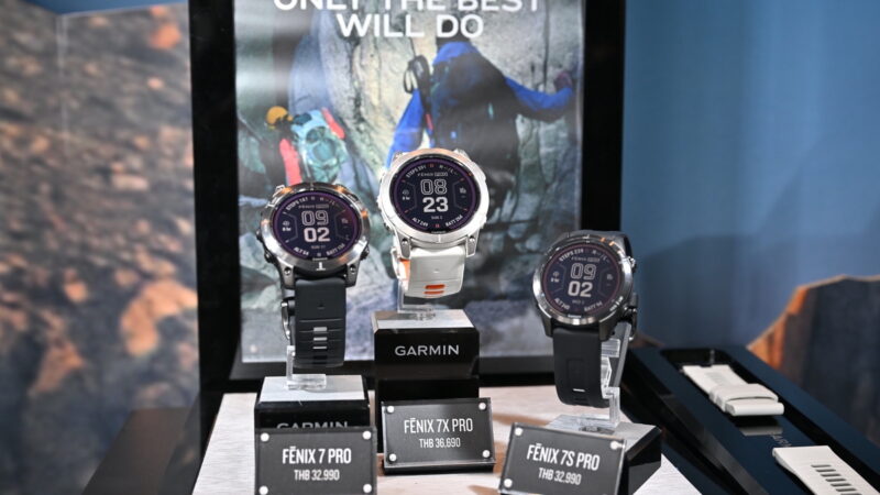 Garmin เปิดตัวสมาร์ทวอทช์ 2 ซีรีย์ใหม่ FENIX 7 Pro และ EPIX Pro