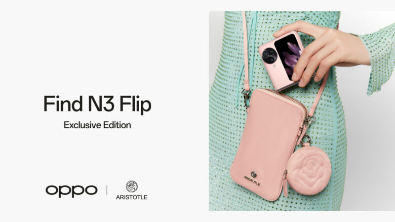 OPPO ปล่อยคอลเลกชันพิเศษ OPPO Find N3 Flip | Aristotle ถูกใจสายแฟ ตอบโจทย์ไลฟ์สไตล์ยุคใหม่!