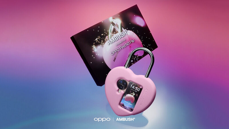 OPPO จับมือ AMBUSH® แบรนด์แฟชั่นชื่อดัง เปิดตัว Accessory ใหม่สุดพิเศษสำหรับ OPPO Find N3 Flip