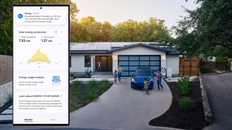 CES 2024 : ซัมซุง ประกาศความร่วมมือกับ Tesla ด้าน SmartThings Energy