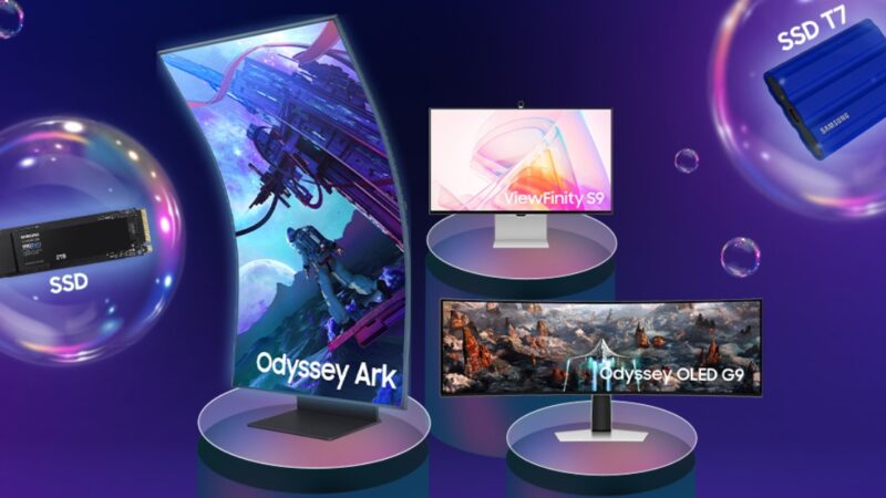 ซัมซุง พร้อมโชว์ Odyssey Ark 2nd Gen เกมมิ่งมอนิเตอร์ UHD จอโค้ง ในงาน Commart Thailand 2024 พร้อมสินค้าอื่นๆ อีกเพียบ