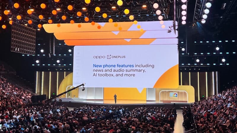 OPPO เปิดตัวนวัตกรรม AI ที่งาน Google Cloud Next ’24 นำเสนอโมเดล Gemini ของ Google บนโทรศัพท์ AI
