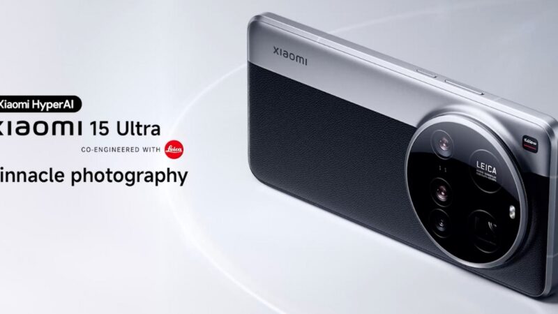 เปิดตัว Xiaomi 15 Ultra กล้อง Leica เซ็นเซอร์ 1 นิ้ว เทเลโฟโต้ 200MP