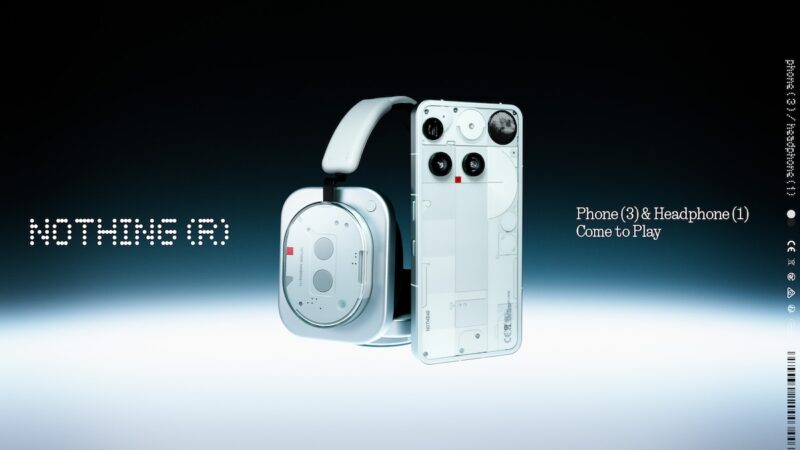Nothing เปิดตัว Phone (3) และ Headphone (1) หูฟังแบบครอบหู