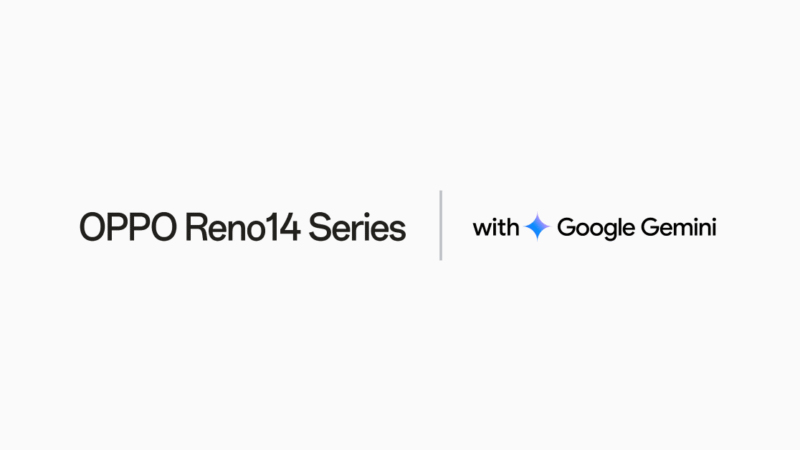 OPPO Reno14 Series 5G ผนึกกำลัง Google Gemini เชื่อมต่อแอปฯ หลักง่ายขึ้นด้วย AI เพื่อประสบการณ์อัจฉริยะที่เหนือกว่า