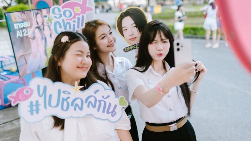OPPO x T-POP Campus Tour 2025 ส่งท้ายความประทับใจเติมไฟให้คนรุ่นใหม่ที่ มหาวิทยาลัยแม่ฟ้าหลวง
