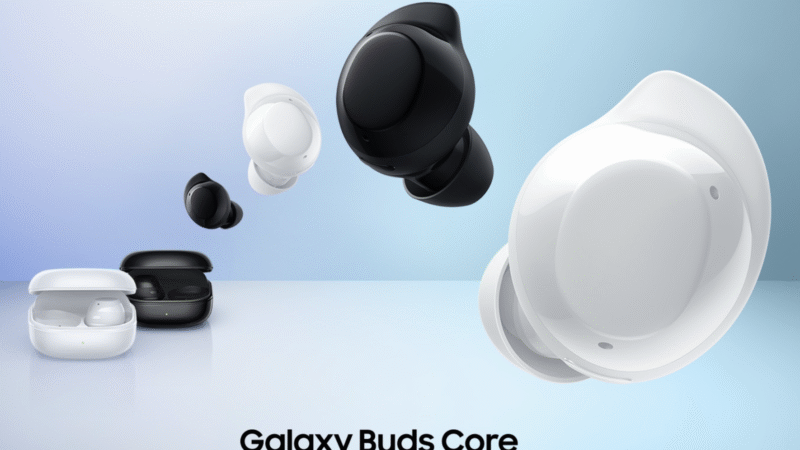 ซัมซุง เปิดตัวหูฟังไร้สาย Galaxy Buds Core ไมค์ 3 ตัว มีตัดเสียงรบกวน ANC