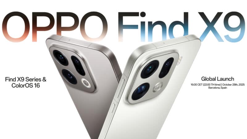 เตรียมเปิดตัว OPPO Find X9 Series พร้อมปฏิวัติวงการการถ่ายภาพบนสมาร์ตโฟนอีกครั้ง