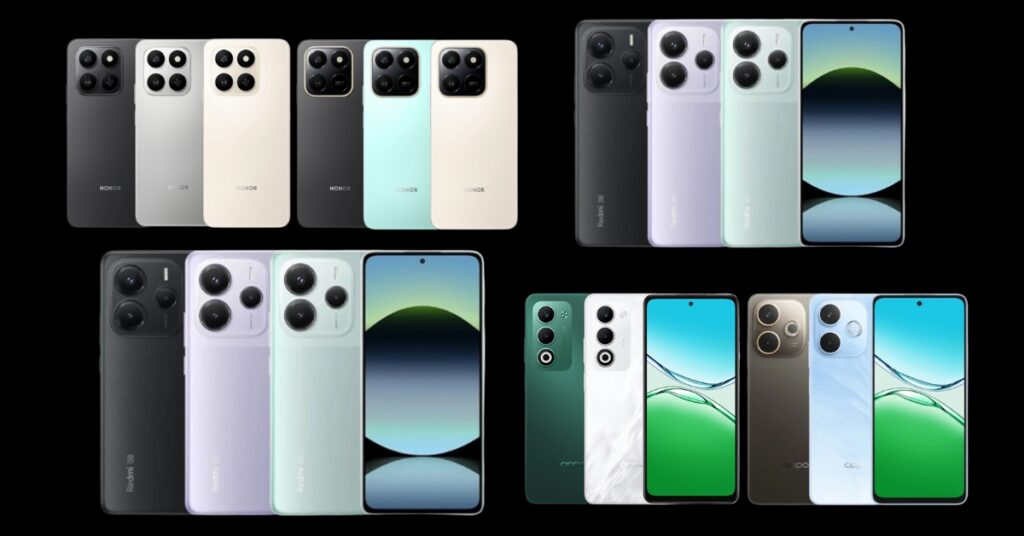 สมาร์ตโฟน Android งบไม่เกิน 7,000 บาท