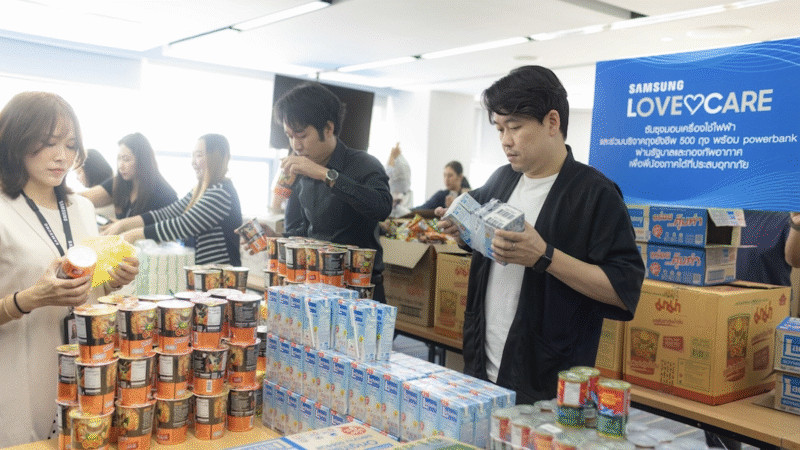 ซัมซุงเดินหน้าช่วยเหลือผู้ประสบภัยน้ำท่วมภาคใต้ ส่งมอบความช่วยเหลือและบริการฟื้นฟูในพื้นที่ครบวงจร