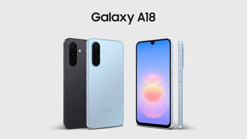 ซัมซุงเปิดตัว Galaxy A18 ชิป Helio G99+ หน้าจอ sAMOLED รองรับ Galaxy AI
